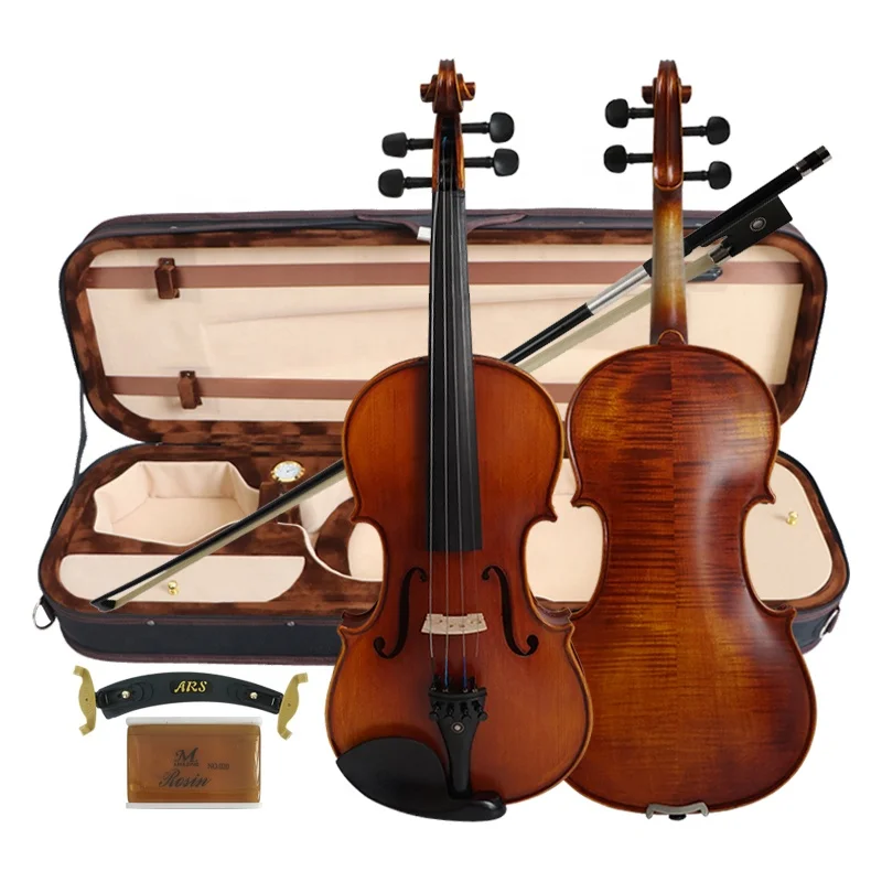 

Advanced Handmade Violin For Sale Wholesale Factory Price Made In China Free Foam Case