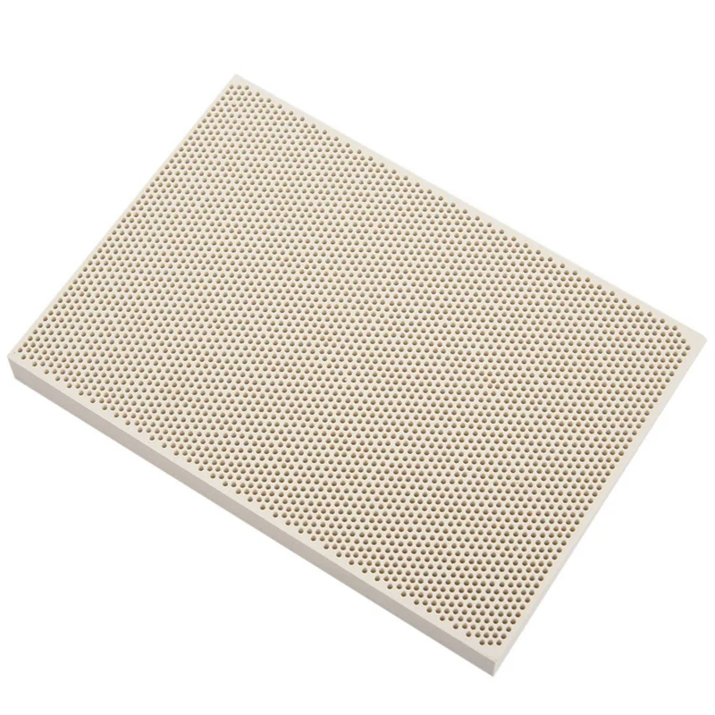 

8X Ceramic Honeycomb Soldering Board Heating For Gas Stove Head 135X95x13mm New