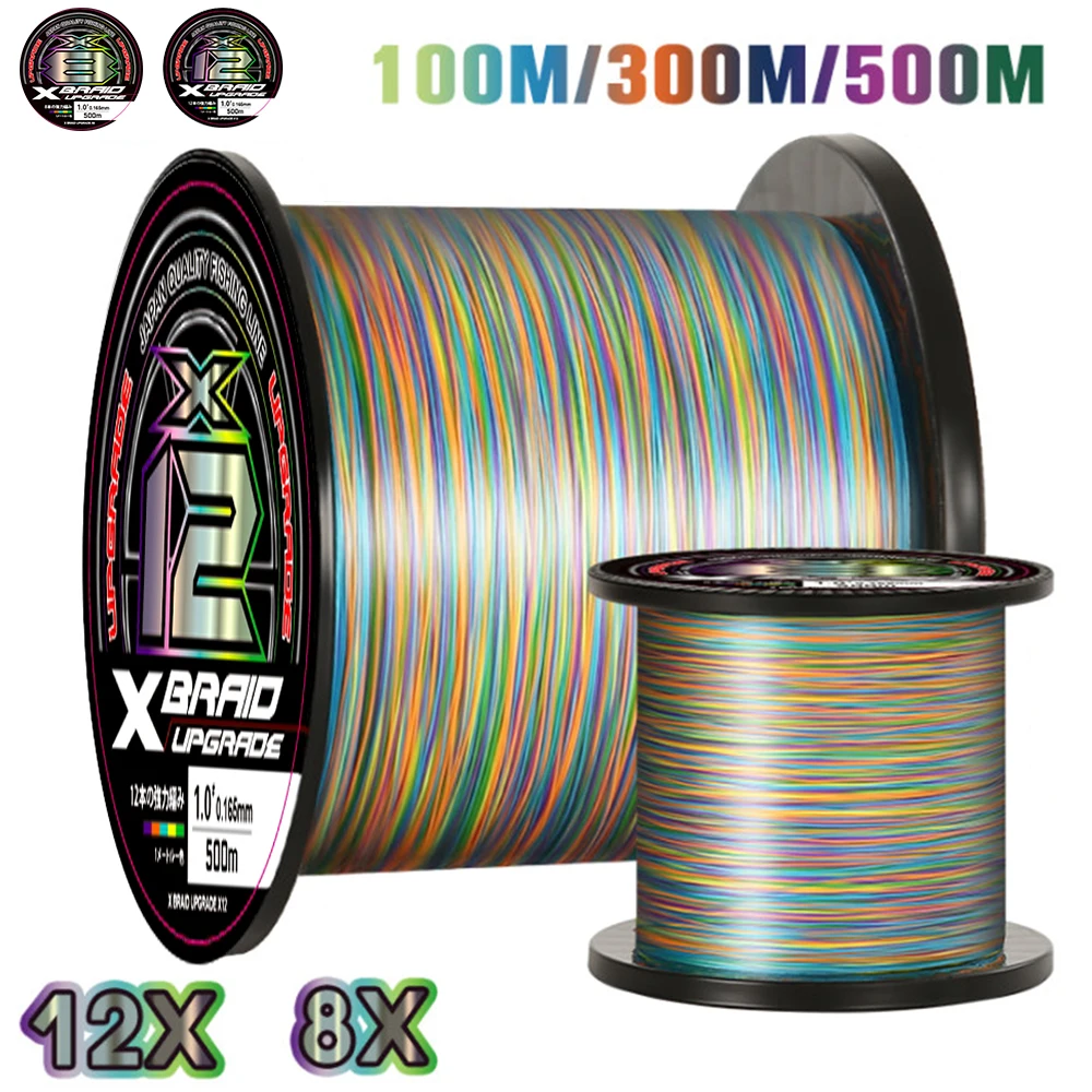 Original G SOUL X8 Upgrade Braid Fishing Line Super Strong 8 Strands Multifilament PE Line 1000M