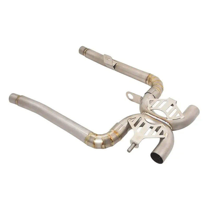 For Triumph Street Twin 900 2021-2023 Motorcycle Exhaust Mid Link Pipe Stainless Steel Connect 51MM Muffler - Image 6