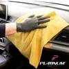 40 Pack Heavy Duty Multi-Purpose Microfiber Towel Auto & Home Cleaning Dusting Polishing 15.5" x 15.5" Absorbent 300 GSM Yellow 4