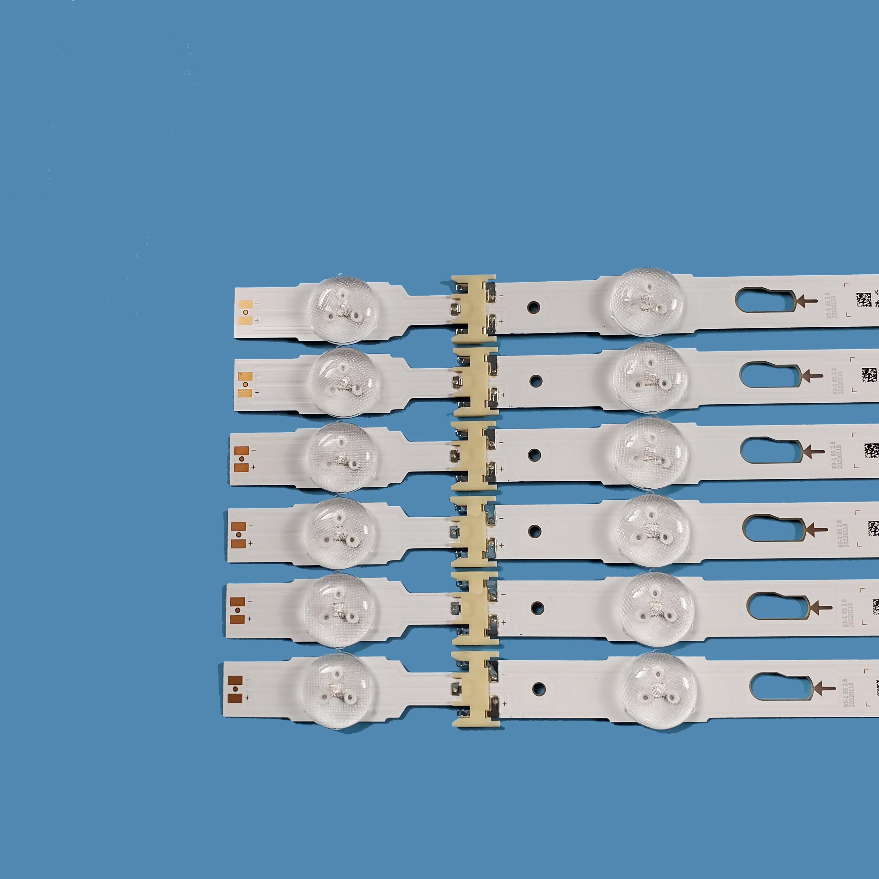 12 Pz/Set Smart Tv Led Retroilluminazione Bar Strip S_5U70_50_Fl_L7_Rev1.4_150514_Lm41-00120V Per Samsung 50 Pollici Un50Mu6070/Muslimate