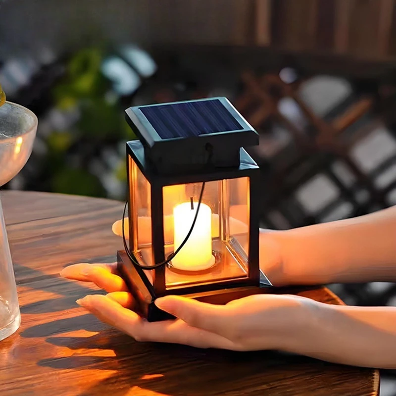 1/2/4Pcs Solar Powered Palace Lantern Outdoor Waterproof Garden Decor For Christmas Holiday Patio Lawn Landscape Lighting Gift