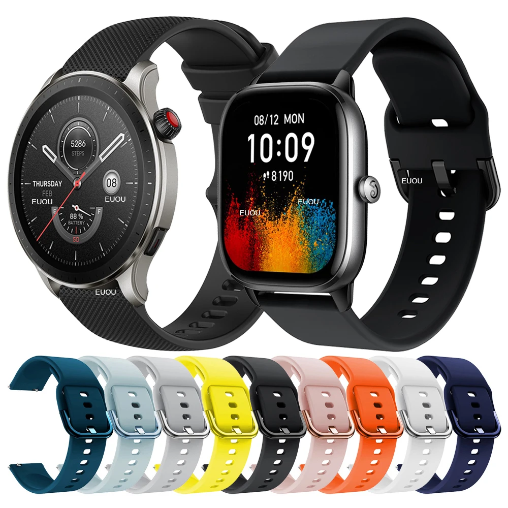 Silicone Strap Amazfit Gts Watch Band Amazfit Watches Amazfit Bip