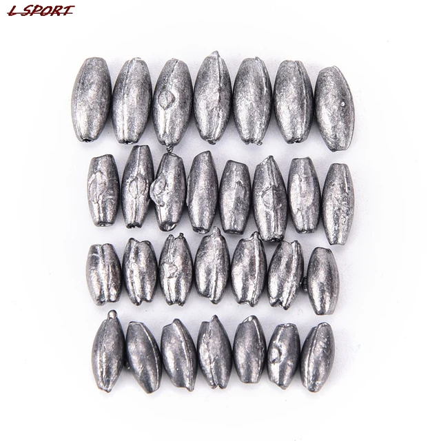 100 pieces/lot egg Fishing sinker weight,Fishing lead weight for