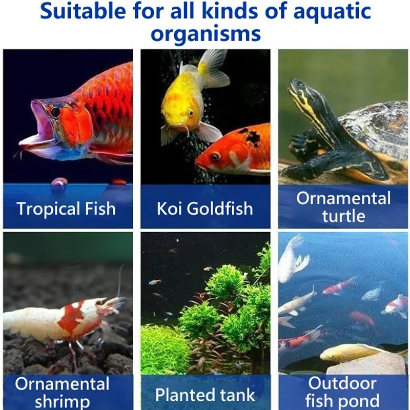 300/600ML Fish Tank Water Purifier Turbid Yellowing Nitrifying Bacteria Purifies and Clarifies Water Quality Purifier King fish tank algae remover