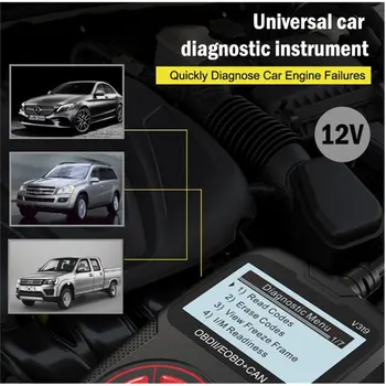 Lettore di codici portatile affidabile Lettore di codici V319 Strumento diagnostico di guasti automobilistici / Strumento diagnostico per auto OBD2