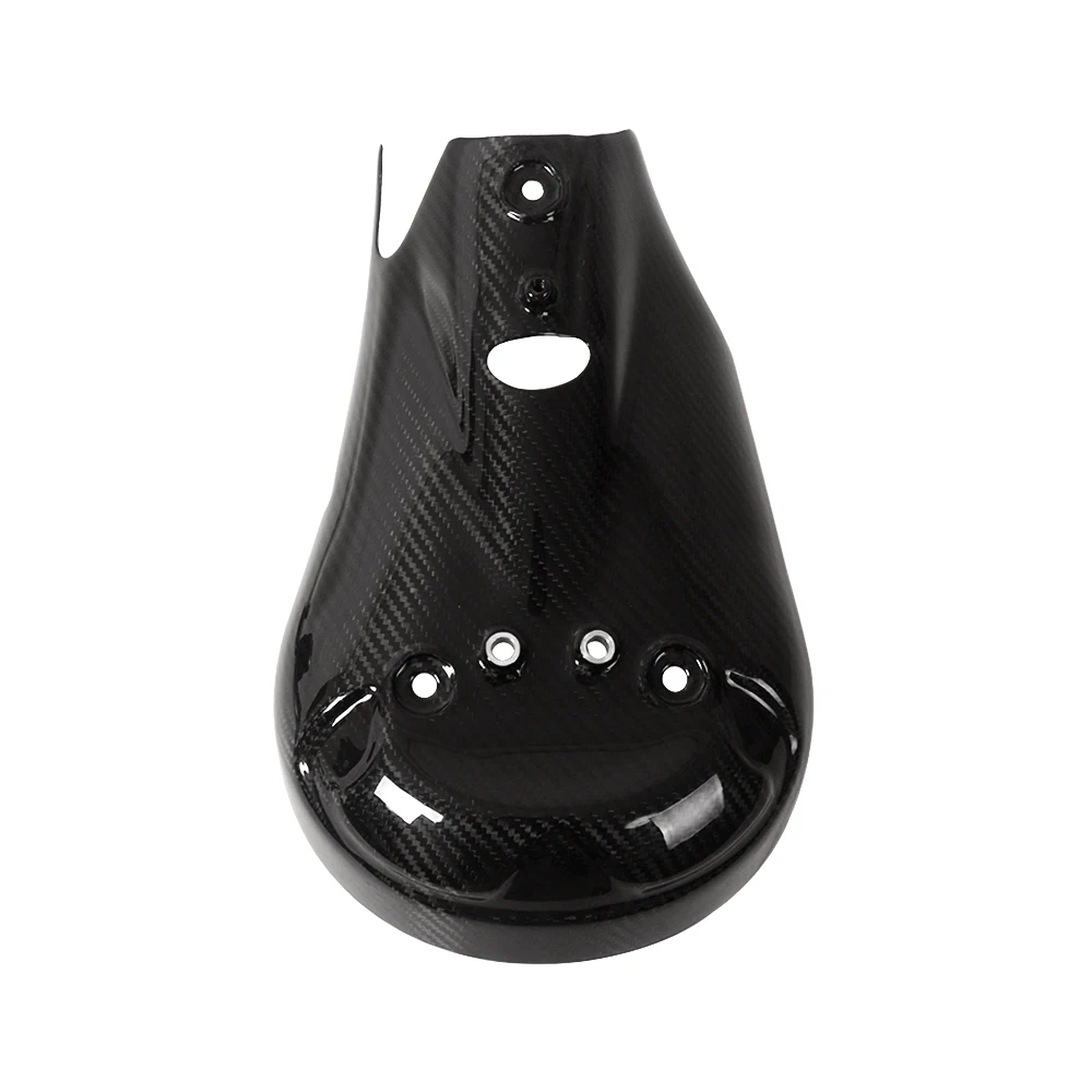 100% Real Carbon Fiber Rear Exhaust Heat Shield Cover Fairing Cowl For Ducati  Panigale V2 2020 2021 2022 - AliExpress