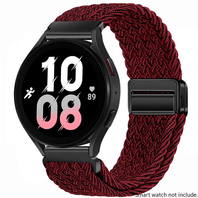 ตัวเลือกสินค้า สายรัดนาฬิกาไนลอน 22/20 มม. ปรับได้ ใช้ได้กับ Huawei Samsung หลายรุ่น
