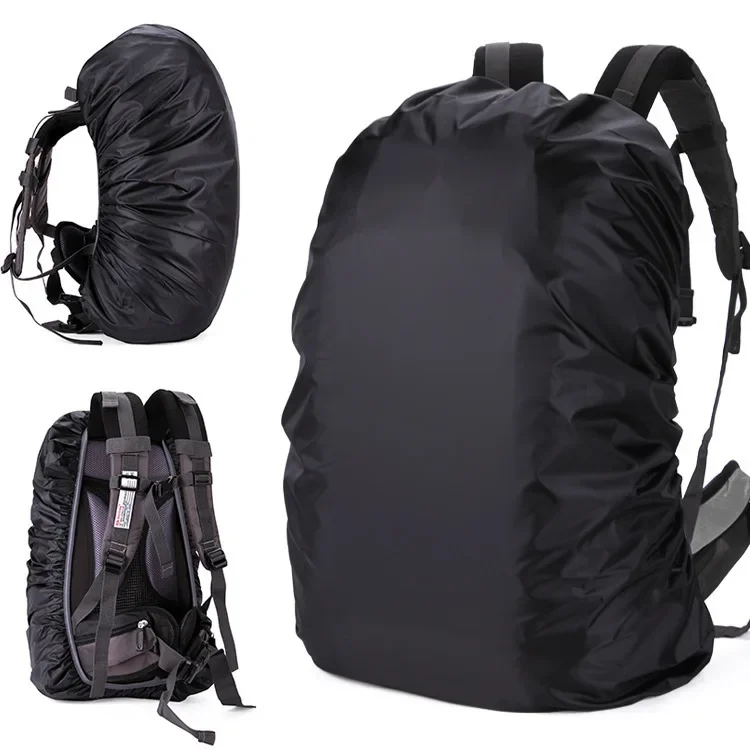 Outdoor Camouflage Waterproof Dustproof Backpack Cover Mountain Climbing Double Shoulder Bag Rainproof Shelter Boat Sail Cover