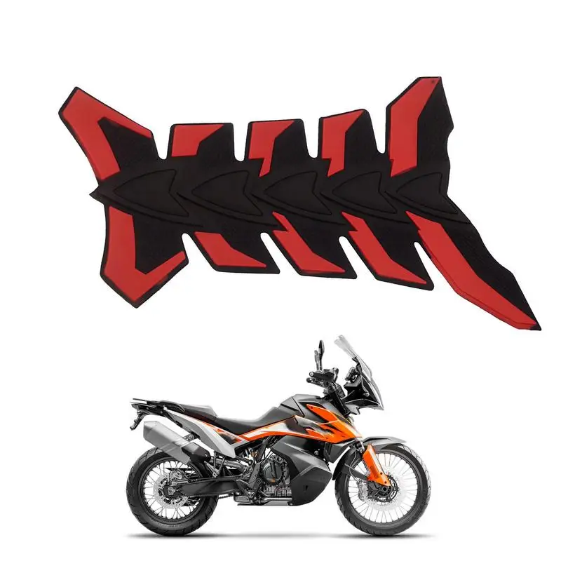 Motorcycle Tank Pad fuel tank fishbone stickers modified accessories body decals 3D three-dimensional rubber fishbone diagram low water level filter small fish tank shallow water waterfall type built in three in one circulating water pump