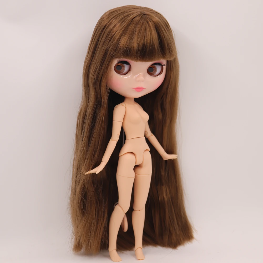 Gelo dbs blyth boneca cabelo roxo pele branca cabelo castanho natural da  pele 1/6 bjd corpo comum neo presente de natal anime - AliExpress, image size:1000x1000