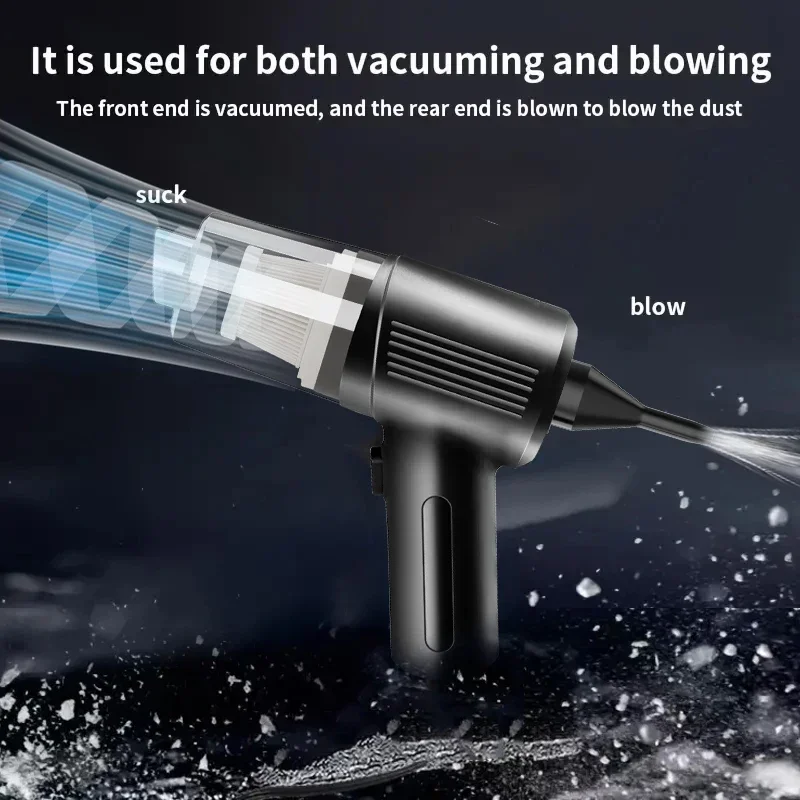 Xiaomi Wireless Car Vacuum Cleaner Multifunctional Mini Portable High-power Suction and Blowing Integrated Cleaning Appliance 5