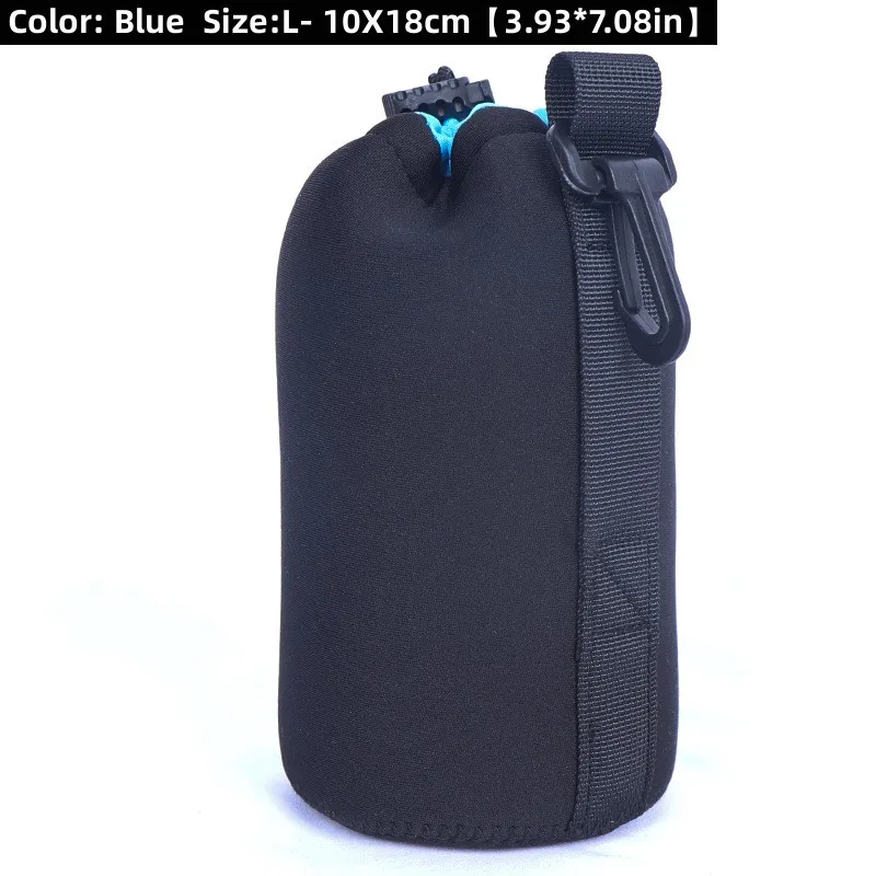 Waterproof Soft Drawstring Camera Lens Pouch Bag