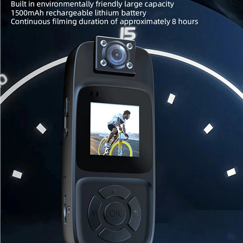 OnePlus Action Camera 4K HD With WiFi Connectivity Built-in Screen Infrared Night Vision Rotating Lens For Outdoor and Cycling - 2
