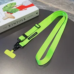 Adjustable Universal Crossbody Phone Lanyard with Multi - Purpose Anti - Loss Strap (Fluorescent green)