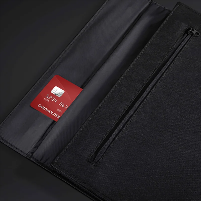 Kingsons Korin Designs RFID Tablet Sleeve Bag For Travel Business Black - Image 5