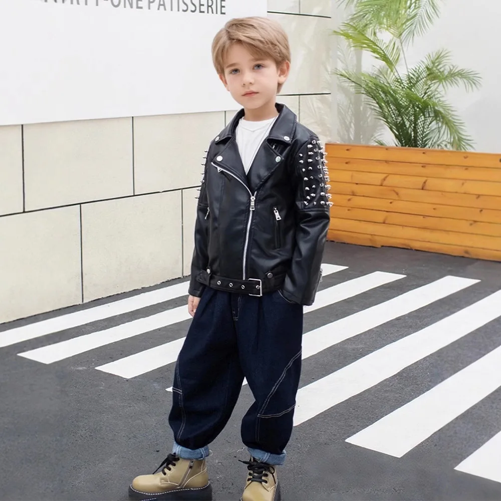 Aliexpress Childrens Leather Coats Autumn Childrens Clothing 3-13