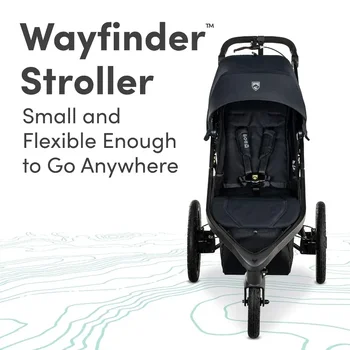 Wayfinder Jogging Stroller with Independent Dual Suspension 1