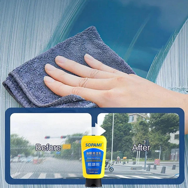 Sopami Quick Effect Coating Agent Sopami Oil Film Emulsion Glass Cleaner Car  Wax Polish Spray Waterless Wash Nano Ceramic Spray - AliExpress