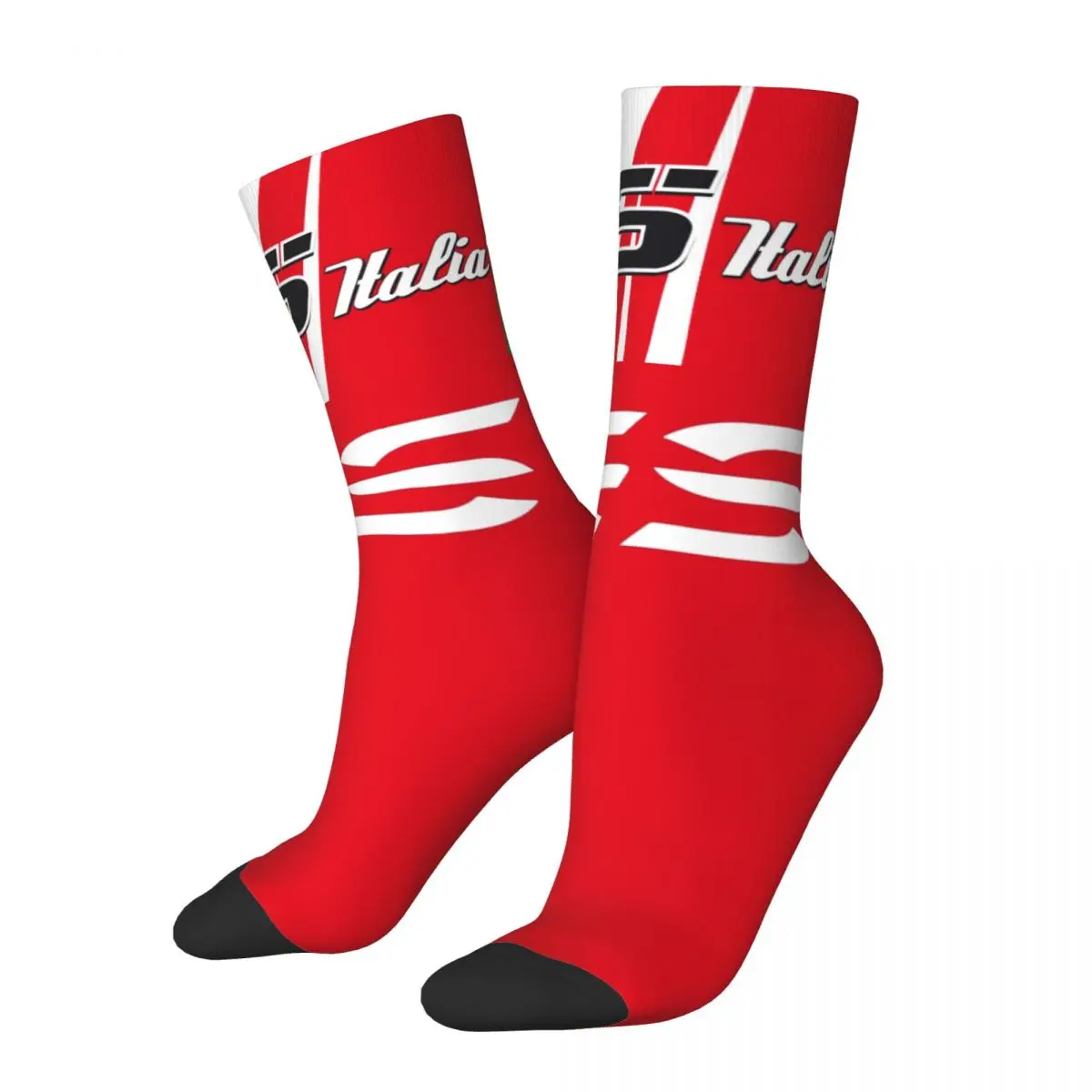 

Women's GS Enduro Socks Super Soft Casual Unique Vintage Socks Hip Hop Accessories Middle TubeSocks Suprise Gift Idea