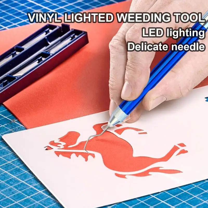  4Pcs LED Weeding Vinyl Tool