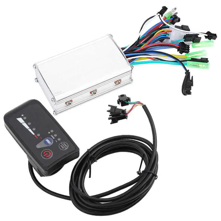 Description Picture 2 of item24V/36V/48V Electric Bike Controller 250W/350W Brushless with Display for E-Scooter Meter Management