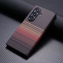 Premium Magnetic Carbon Fiber Shockproof Case with Camera Protection and MagSafe Compatibility for Galaxy Z Fold4 (Light brown)
