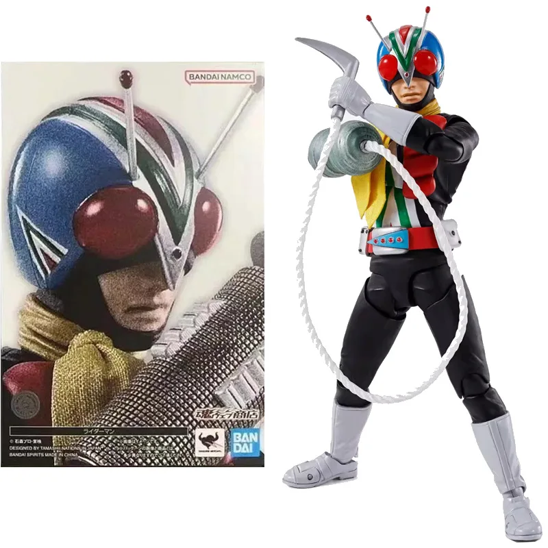 

In Stock Original BANDAI SPIRITS S.H.Figuarts SHF RIDERMAN MASKED RIDER V3 14.5CM Model Collection Action Figure Toys Gifts