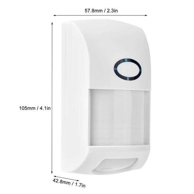 Home Security System Wifi PIR Motion Detector Intelligent Infrared Alarm Sensor Anti-Theft 110° Wide Angle Detection for Tuya 6