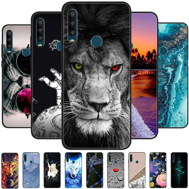 Противоударная Мягкая силиконовая задняя крышка для Alcatel 1SE 2020, чехол для Alcatel 1SE 1 SE 2020, чехлы с рисунком 5030F 5030D