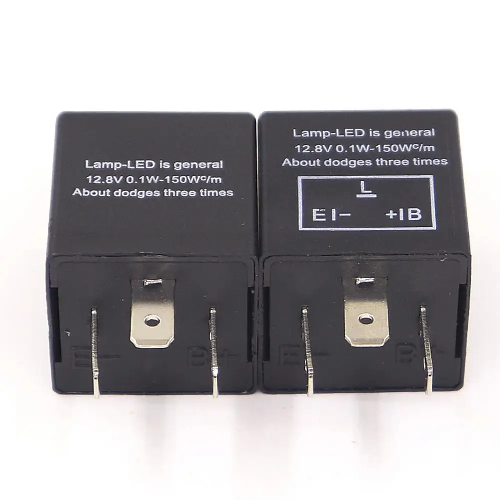 12V 3 Pin Adjustable LED Light Flasher Blinker Relay Fix For Turn Indicator LED Light Relay Indicator led light relay
