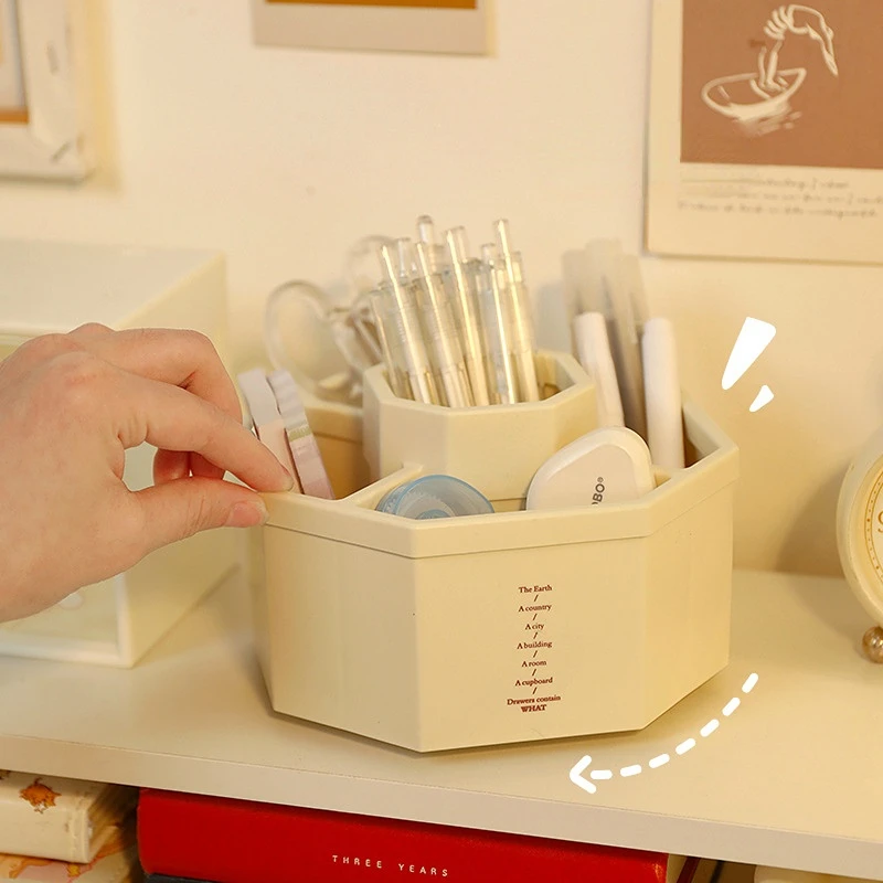 Multifunction 360 Degree Rotating Pen Holder Creative Large Capacity ...