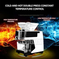 Full-automatic Oil Press Household Intelligent Electric Oil Extractor Machine Hot Cold Double Press 2
