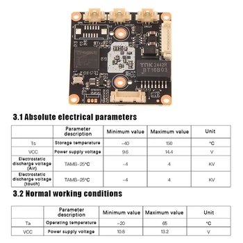 4Mp Ip Camera Board Smartsens Sc5239S Goke Module H.265 Ai Face Motion Detection Rtsp Cctv Network Video Surveillance 1