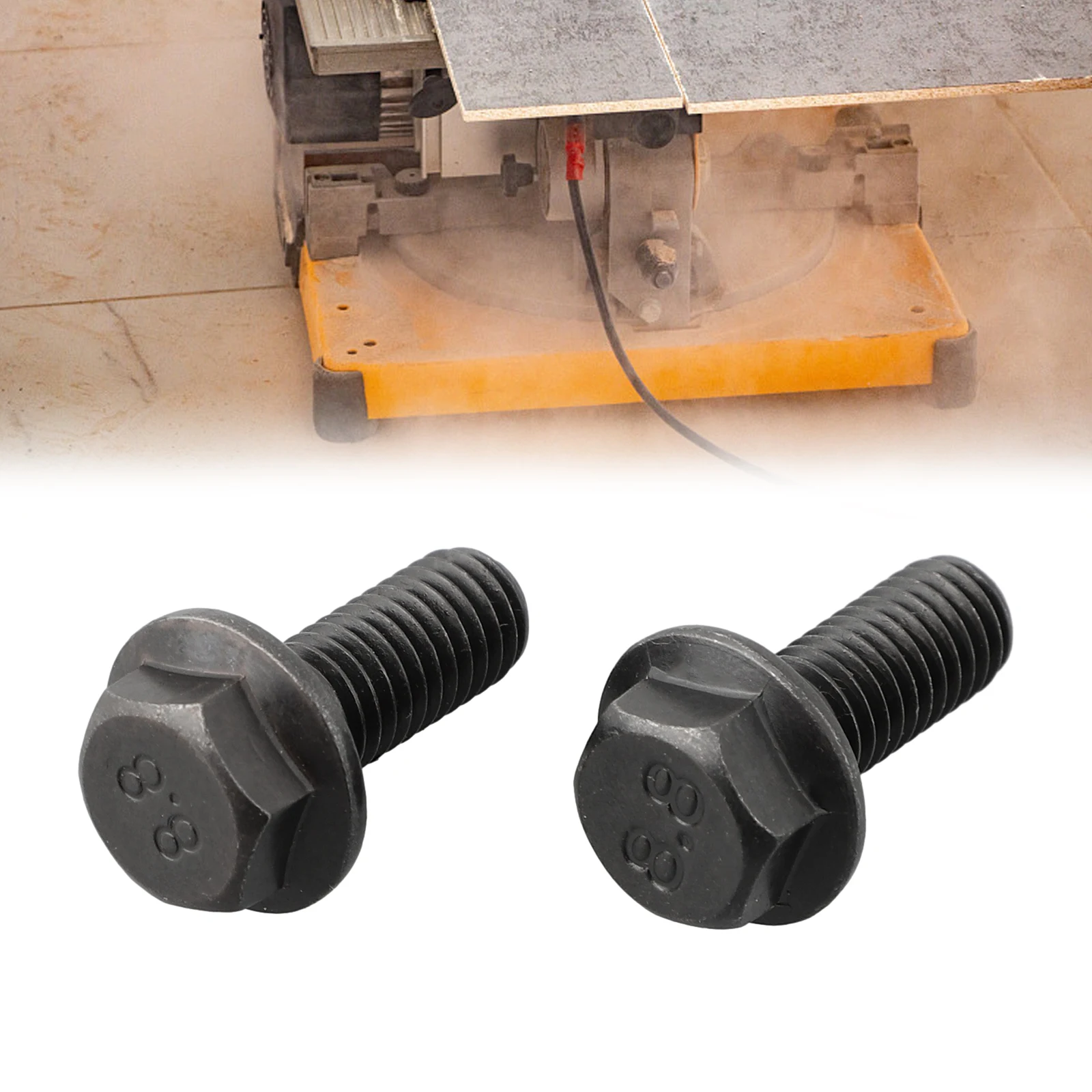 

2 шт., сменные болты для торцевой пилы Ryobi 089006017064 мм 8 х20 мм