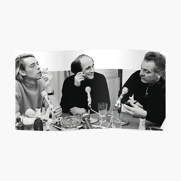 

Постер Brel Ferre Brassens, картина, Современное украшение, винтажный декор, комнатная стена, Забавный домашний принт, роспись, картина без рамки