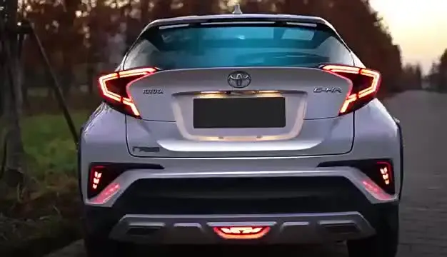 Автомобильный светодиодный задний фонарь для Toyota CHR 2018 2019 2020 DRL Задние фонари