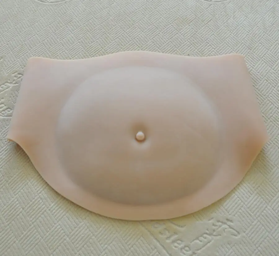 

High Quality Full Silicone 1500g 2~4 Months Fake Pregnancy Fake Belly for Woman Man Actor Cosplay