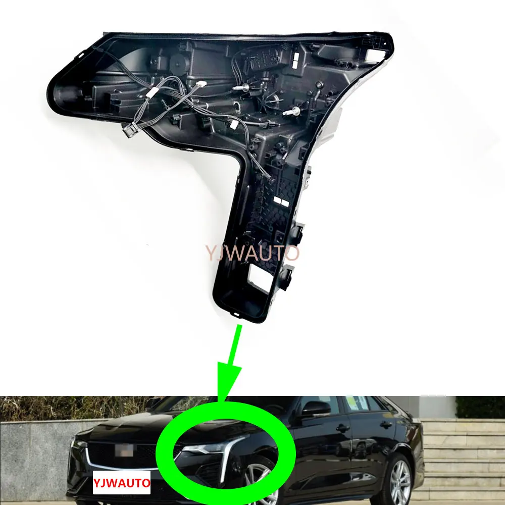 

HeadlIight Base for Cadillac CT4 2020 2021 Headlamp House Car Light Rear Base Front Lamp Headlight Back House