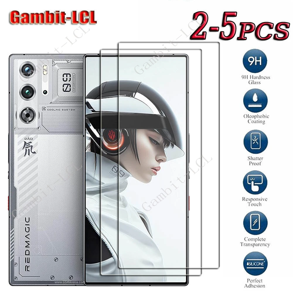 Premium 9H HD Tempered Glass Screen Protector, 6.8 Coverage