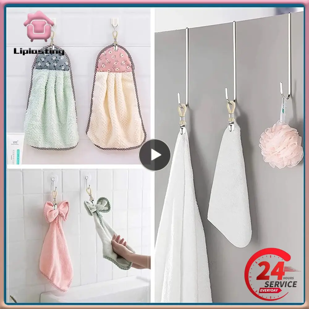 

Bathroom Towel Clips Braided Multipurpose Cotton Metal Clamp Kitchen Storage Clips Home Socks Clothes Hanger