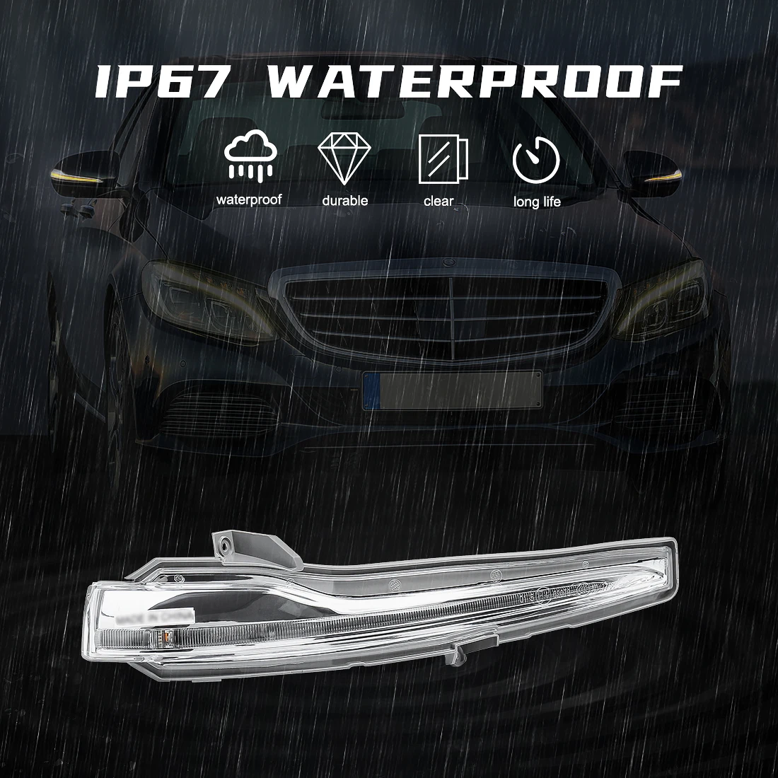 Mirror Indicator Mirror Light Turn Signal Side Light For C-Class E-Class S-Class W205 14-17 W213 A0999060143 A0999060243