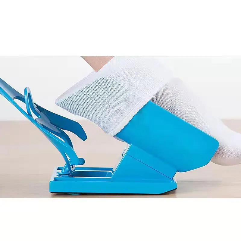 Sock Slider Stocking Aid Helper Kit Help Put Socks On Off No Bending Shoe Horn Suitable For Elder Pregnancy Dressing Aids Tools