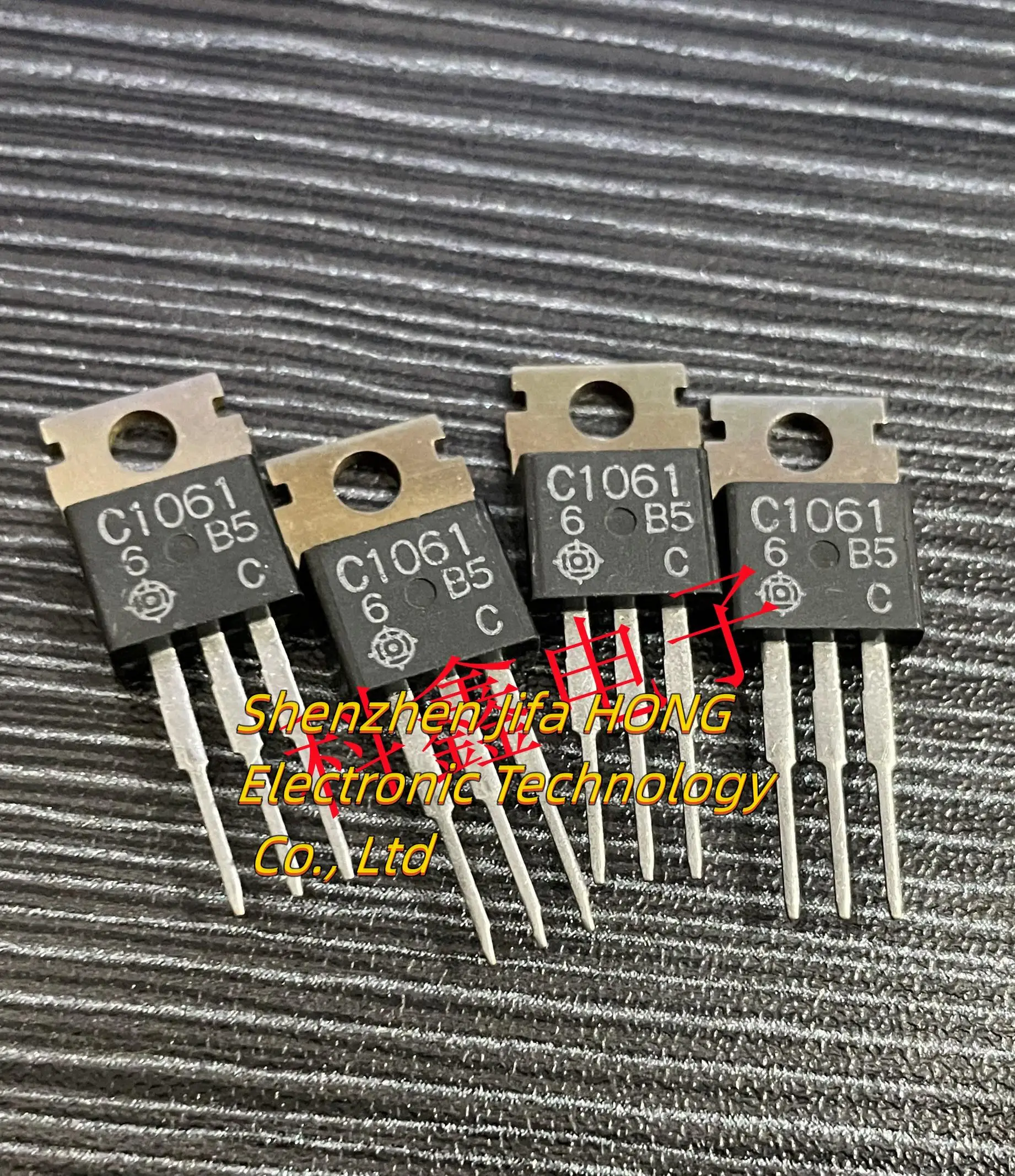2sc1061 Transistor To-220v 50v 3a 25w BCE Mfg Hitachi 2s C1061 - Foto 5