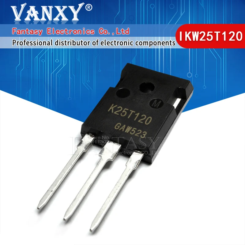 5pcs IKW25T120 TO247 K25T120 TO-247 1200V 25A 25N120 5pcs lot brand new gp4063d transistor igbt to247 48a 600v irgp4063d irgp4063 irgp4063dpbf gp4063