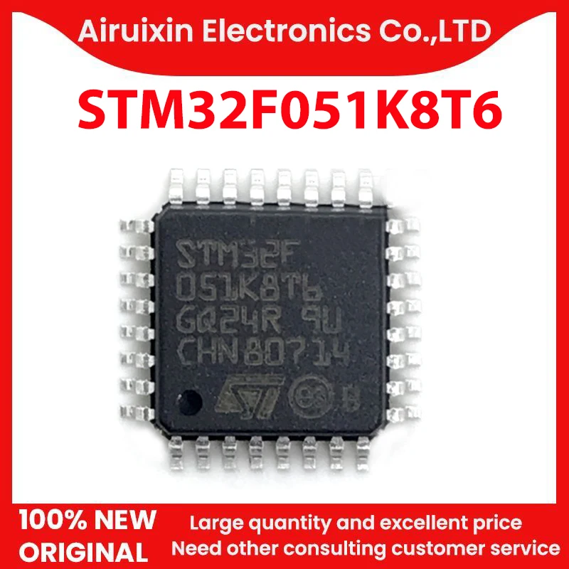 

100% New and Original STM32F051K8T6 LQFP32 1PCS/LOT