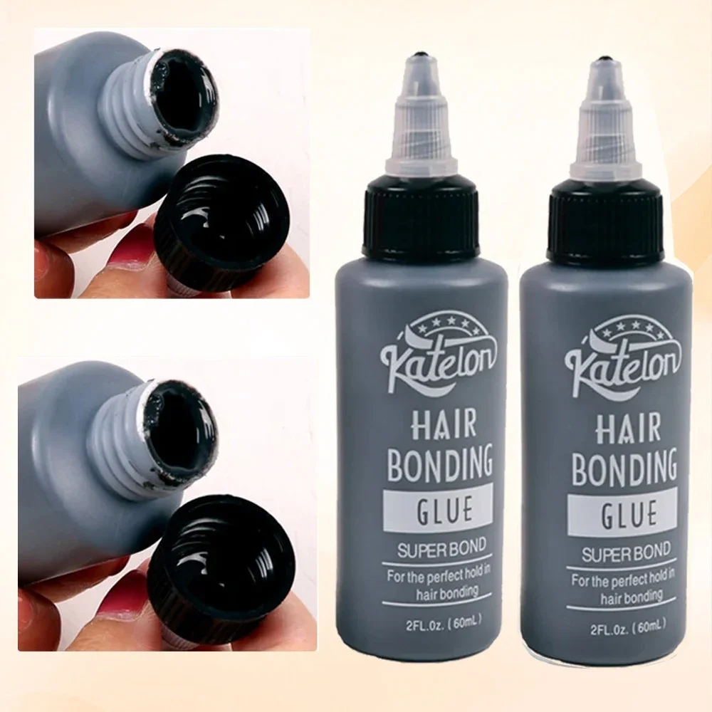 Colla per Extension Capelli e Parrucche in Pizzo a Fissaggio Rapido, Forte Tenuta, Formula Delicata, Facile Applicazione, Disponibile in Diverse Formati (1/2/4 OZ) - immagine 3