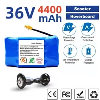 36V 12Ah Battery Hoverboard Rechargeable Li-ion Battery Pack Li-ion Cell for Electric Self Balance Scooter Hoverboard Unicycle 1