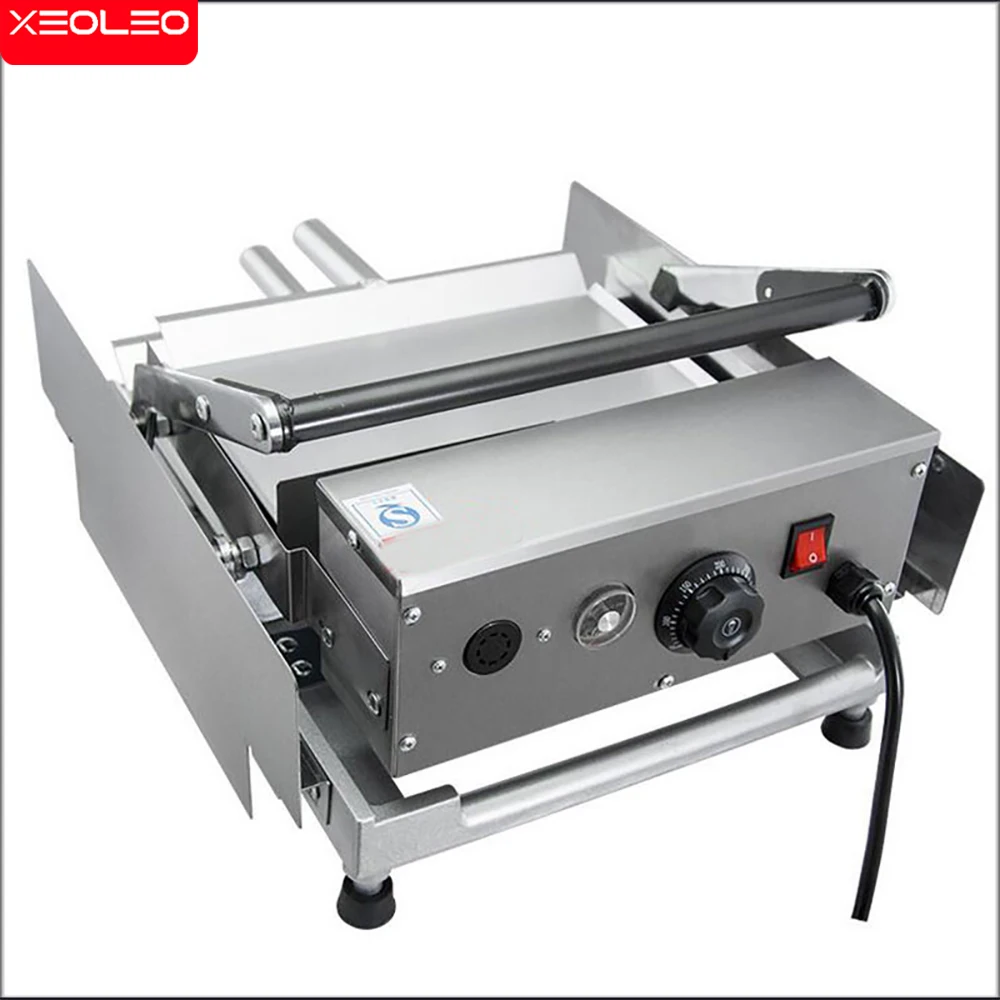XEOLEO Baking Machine Hamburger Making Food Processor Oven Non-stick Commercial Stainless Steel Burger Maker Home Appliance